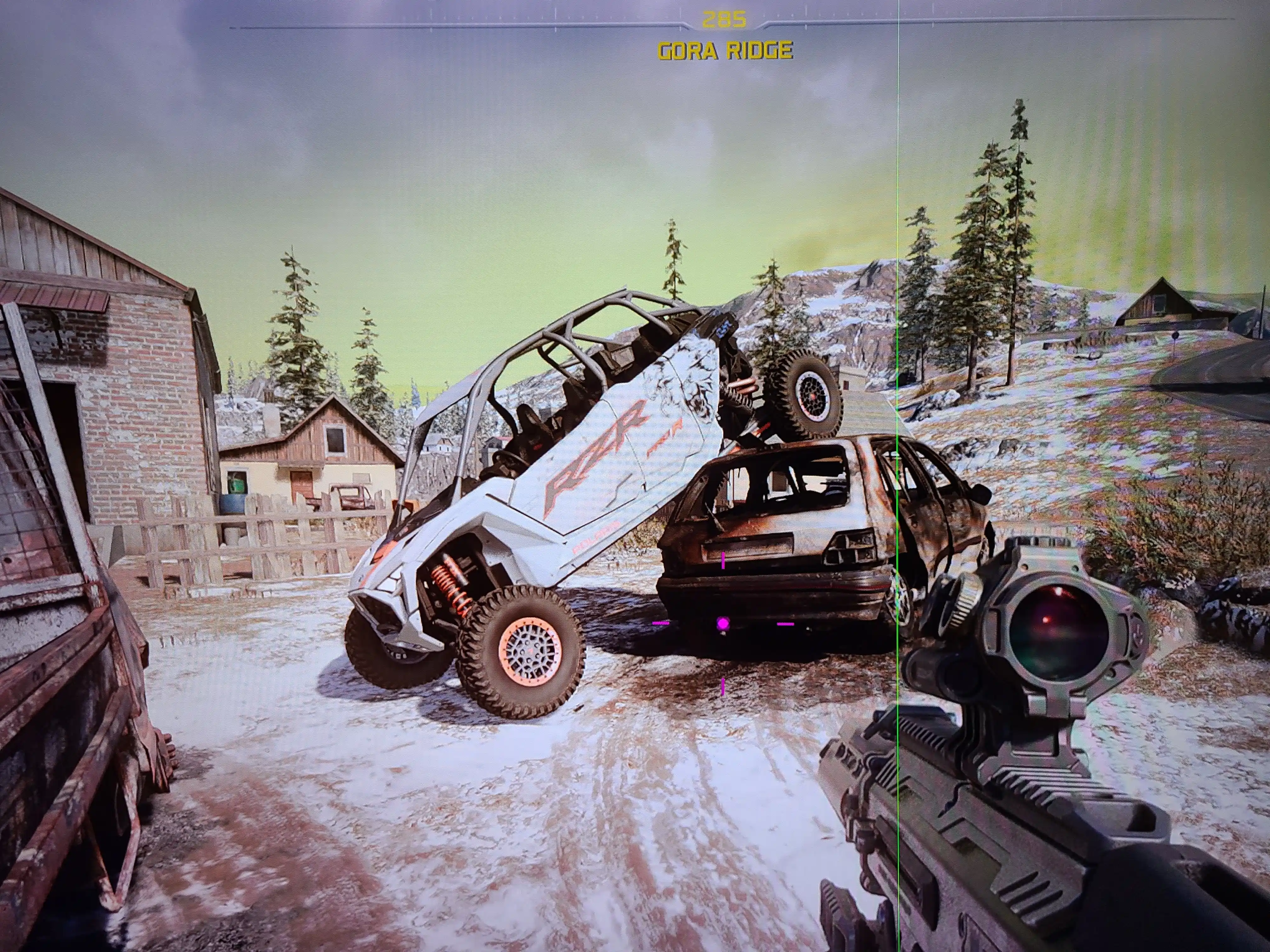 Player screenshot: Polaris RZR at Gora Ridge